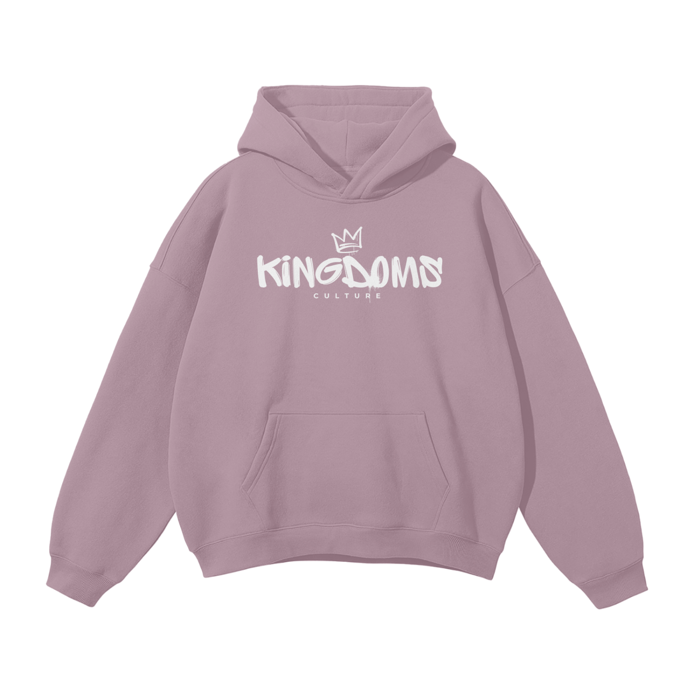 Streetwear Unisex Oversized Solid Color Fleece Hoodie