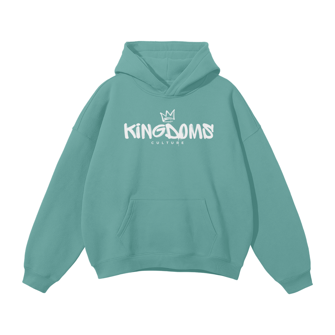 Streetwear Unisex Oversized Solid Color Fleece Hoodie