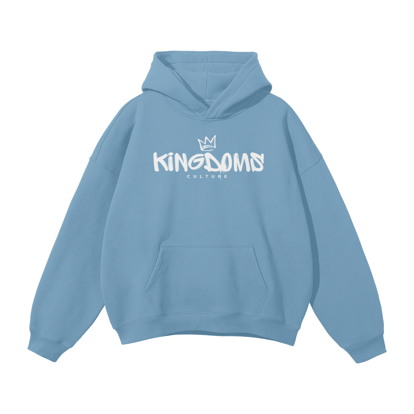Streetwear Unisex Oversized Solid Color Fleece Hoodie