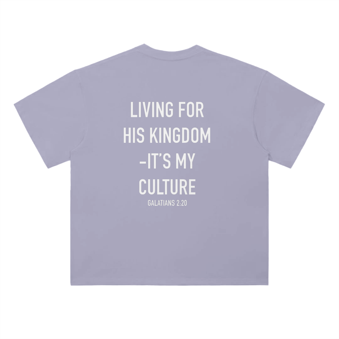 Heavyweight Drop Shoulder Cotton T-Shirt
