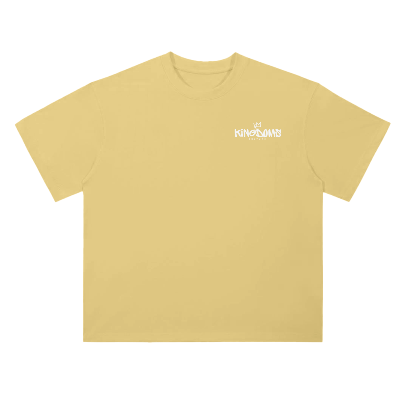 Heavyweight Drop Shoulder Cotton T-Shirt